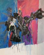 Convergence 60 x 48 Acrylic on Canvas