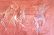 Dance 54 x 83 Acrylic on Canvas 