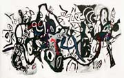 Graffiti 48 x 78 Acrylic on Canvas