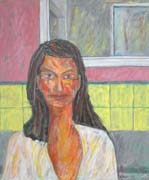 Mirror - Mirror 24 x 20 Acrylic on Wood